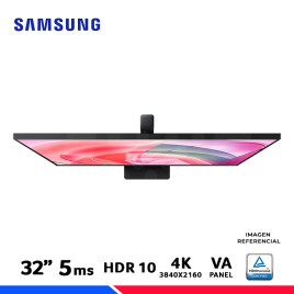MONITOR SAMSUNG LS32D700EALXPE, ViewFinity S7, 32" VA, UHD 4K, 60Hz, 5ms.