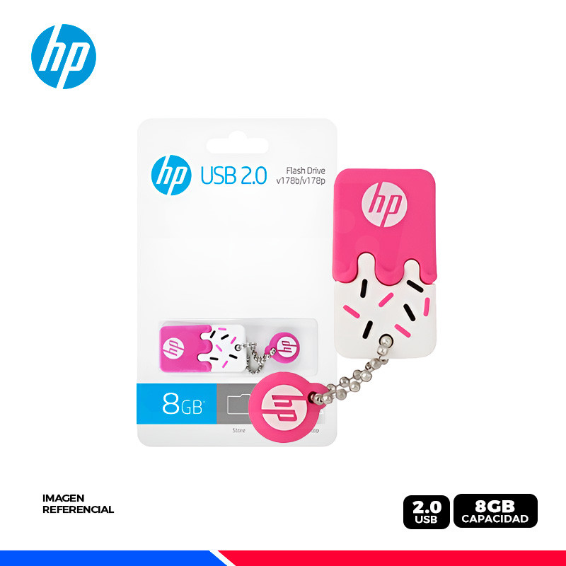 MEMORIA USB HP V178P 8GB PURPURA MEMORIA USB HP V178P 8GB PURPURA