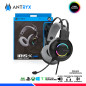 AURICULAR ANTRYX IRIS-K GRAY, 7.1 VIRTUAL SURROUND, USB, RAINBOW AURICULAR ANTRYX IRIS-K GRAY, 7.1 VIRTUAL SURROUND, USB, RAINBOW