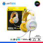 AURICULAR ANTRYX IRIS-W YELLOW, 7.1 VIRTUAL SURROUND, USB, RAINBOW AURICULAR ANTRYX IRIS-W YELLOW, 7.1 VIRTUAL SURROUND, USB, RAINBOW