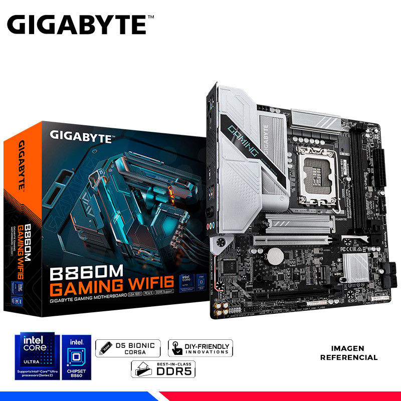 MAINBOARD GIGABYTE B860 GAMING WIFI6, DDR5, LGA1851