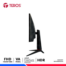 MONITOR GAMING TEROS TE-2766G, 27" CURVO VA, FHD, 180Hz, 1ms, FreeSync